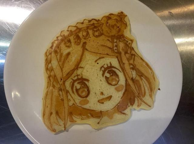 画技精湛！料理店推出《排球少年》烤薄饼