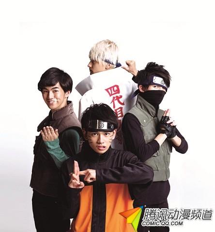 《火影忍者疾风传》新ED歌手挑战COS