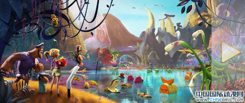 动画电影《天降美食2》曝海量新照