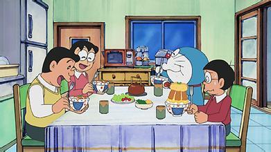 网友:哆啦A梦在大雄家里是不是吃白饭的