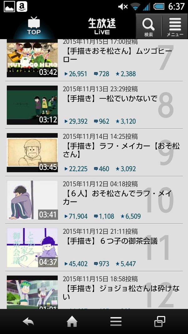 人气可怕！《阿松》称霸NICONICO动画