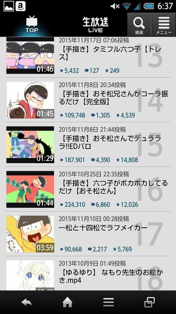 人气可怕！《阿松》称霸NICONICO动画