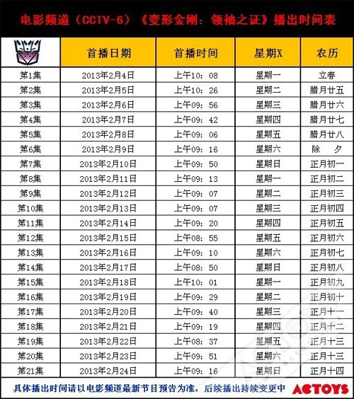 《变形金刚：领袖之证》国语版来袭