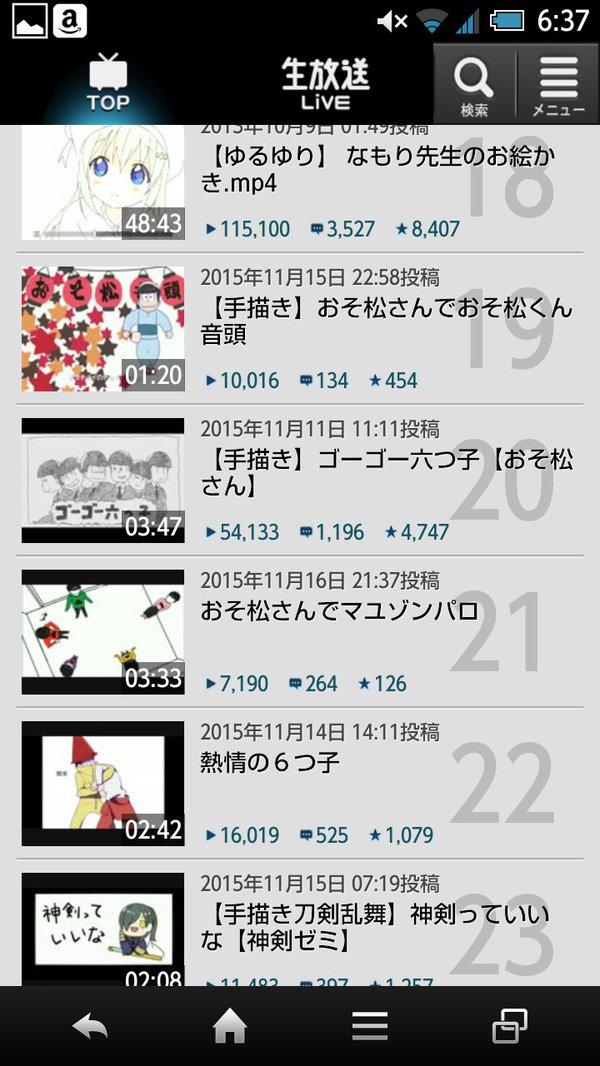 人气可怕！《阿松》称霸NICONICO动画