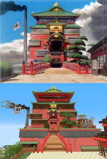 技术逆天 宅男将《千与千寻》搬入游戏