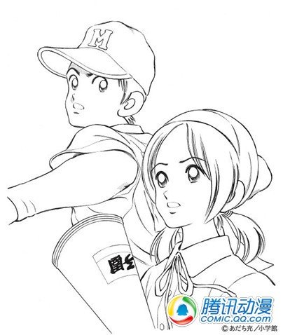  安达充为《热斗甲子园》绘制海报