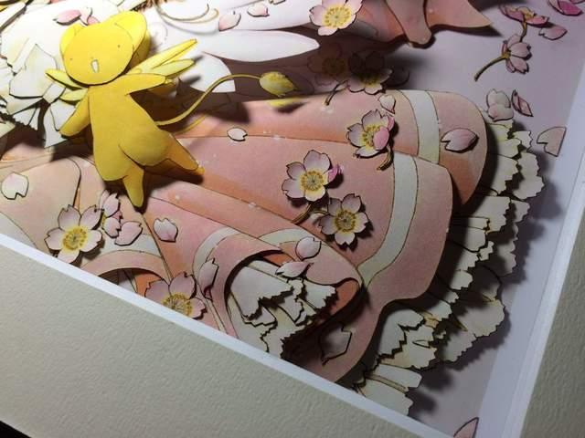 《魔卡少女樱》百看不厌 网友制作立体小樱