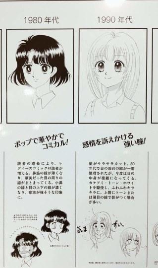 时代的变迁 日本大学公开少女漫画风变化资料引热议 贯通日本动漫频道