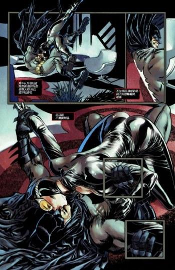 网友热议《新52》猫女扑倒蝙蝠侠