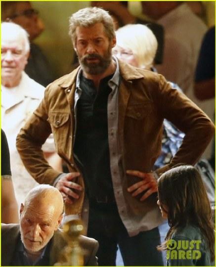 狼叔老X教授同框 《金刚狼3》曝片场照