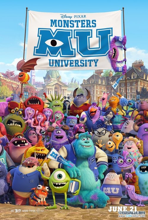  电影《怪兽大学》发布电视预告片