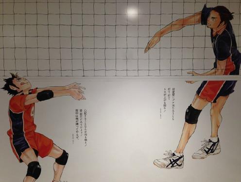 燃起来了！日本地下街惊现《排球少年！！》巨幅海报