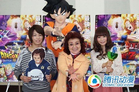 中川翔子完成《龙珠Z神与神》配音