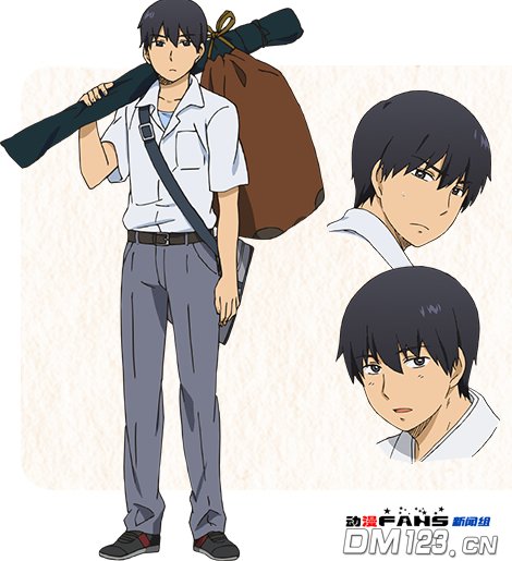 10月新番动画《银狐》人设图公开