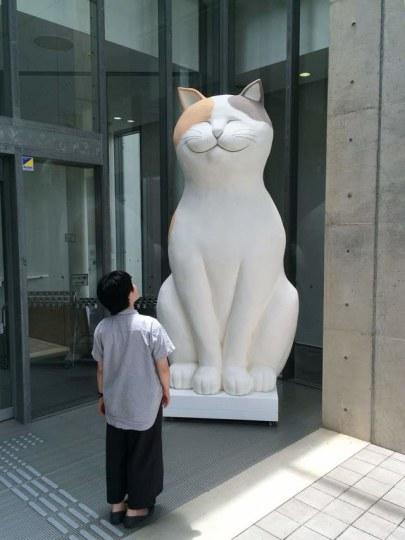 日本美术馆举行猫咪美术展 却拒绝真猫进入