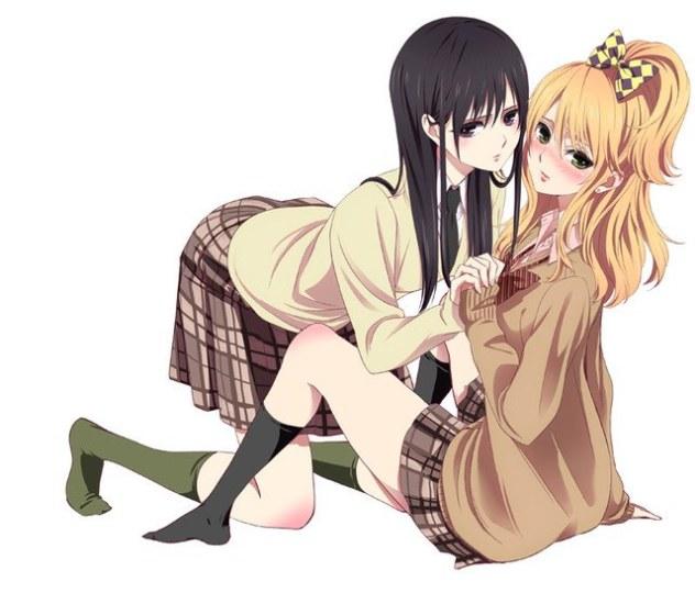 姐妹终成百合《citrus》主视觉图公开