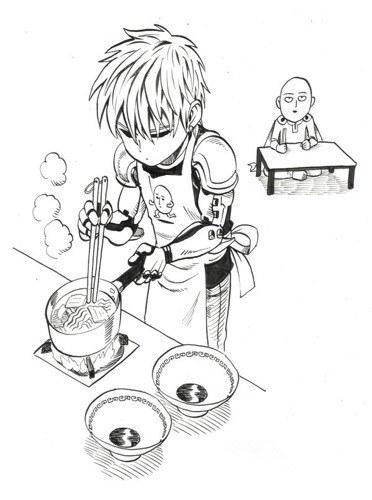 《一拳超人》作者新作 如何用饺子皮做披萨