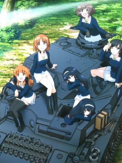 《少女与战车》画集大量出错 惊现灵异图片