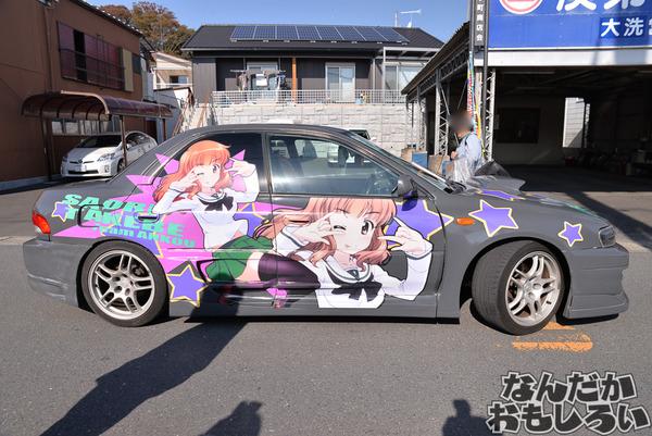 厉害了我的车！《少女与战车》鮟鱇祭大量战车痛车齐亮相