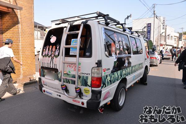 厉害了我的车！《少女与战车》鮟鱇祭大量战车痛车齐亮相