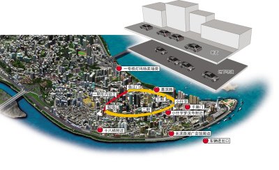 解放碑地下建环道连通地下停车场 不用兜圈了