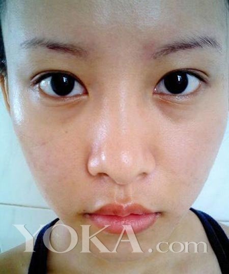 素颜美女教你轻松画范冰冰眼妆_彩妆