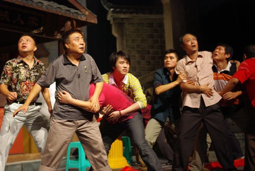 组图:方言剧《三峡人家》西南大学倾情上演
