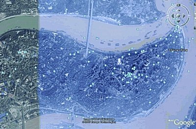 卫星地图升级高清网友惊叹森林重庆