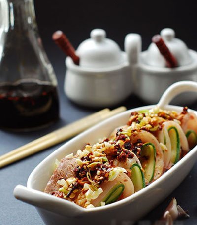 家常蒜泥白肉的做法-http://www.99caipu.com/