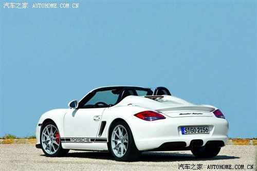 本月发布 保时捷Boxter敞篷版官图曝光_尾部精