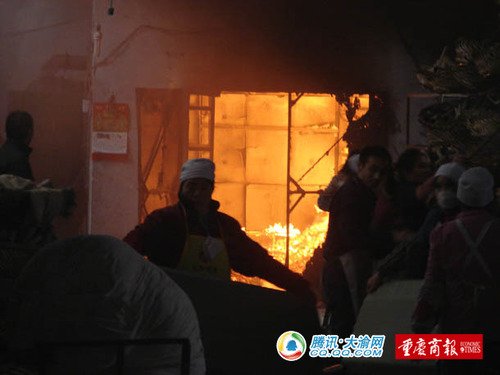 [合川]一纺织纸管厂车间烘干房发生火灾_渝西