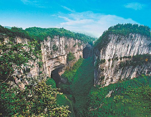 武隆喀斯特景区 不能随便拍电影_重庆旅游资讯