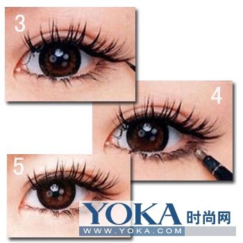 日系眼妆秘密 单眼皮变大眼_09美人堂