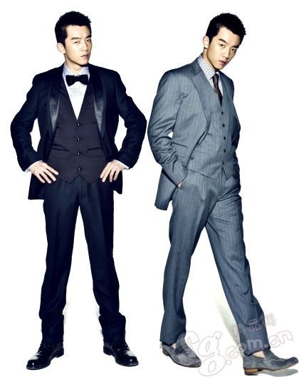 型男着装多<em>面马甲</em>玩层次型搭_男人装_大渝网