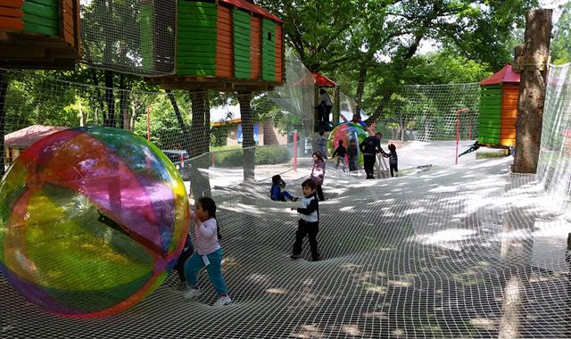 避暑新玩法,飞越丛林落户武陵山