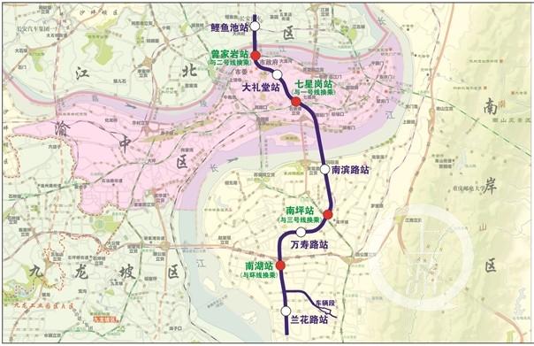 重庆再添一长江大桥 南纪门轨道专用桥最快下月开工图片