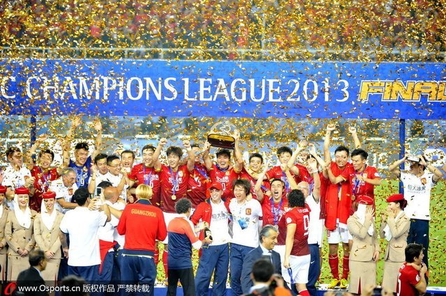 中超2014亚冠名额初定3.5 香港获附加赛资格
