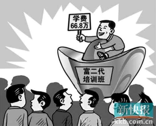 中国富二代报告调查显示 两成无业六成赌博