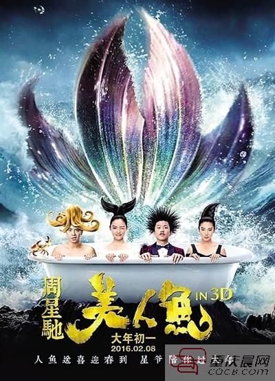 上半年重庆人看电影花了近7亿 最爱看《美人鱼