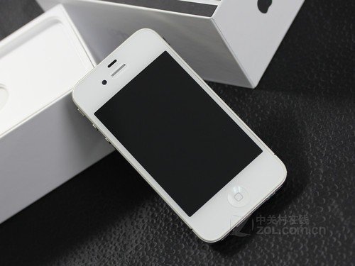 白色苹果iphone+4与黑色版本相比无差别