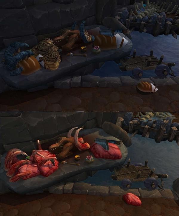 《魔兽》7.0国服画面遭和谐:吐司是什么鬼