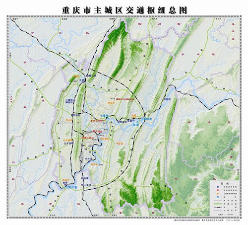 目前整个重庆东站的规划建设方案