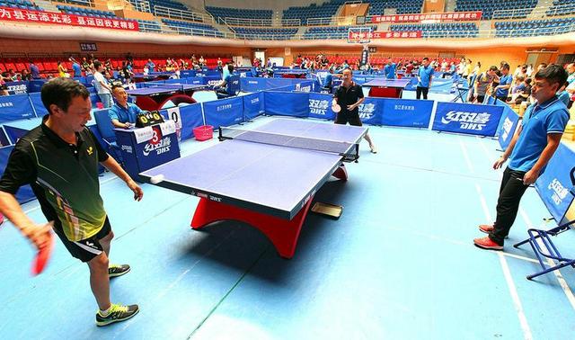 全民健身!垫江第四届运动会乒乓球赛昨日开赛