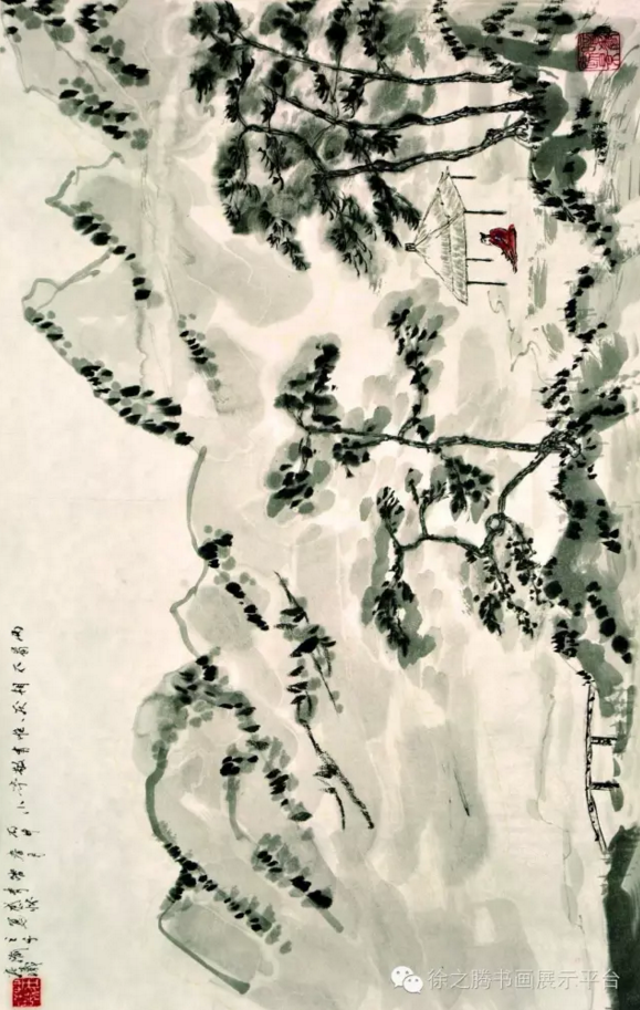 静笃之美---庄曦先生水墨山水画欣赏_大渝网_