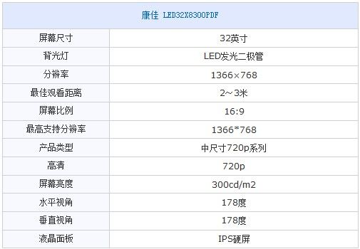 同步云电视 康佳LED32X8300PDF现促销价25
