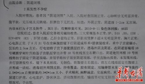 医院给不孕<em>女子</em>做<em>阴道</em>整形 称改善性生活_大