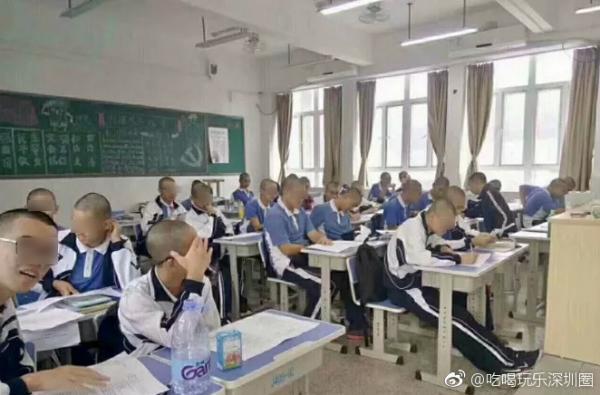 职校男生被集体剃发：家长式管理总是不乏叫好者