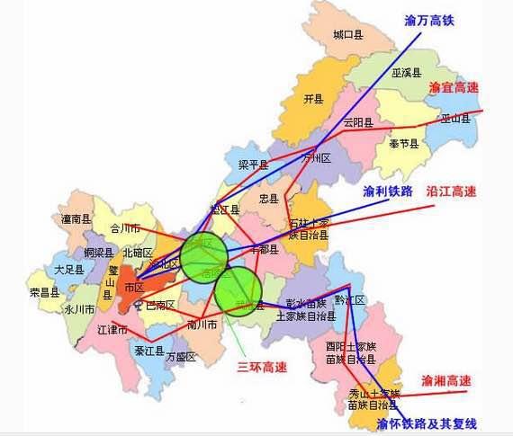 渝湘高铁有望年底开工 重庆至武隆只需半小时