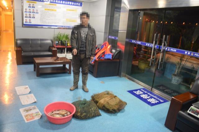 长航公安局万州分局破获今年辖区首起非法捕捞