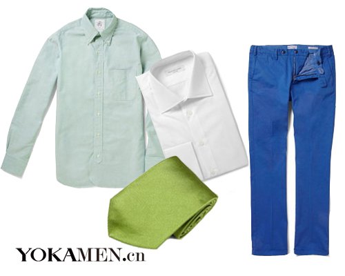 不拘一格男士参加婚礼服饰搭配法则